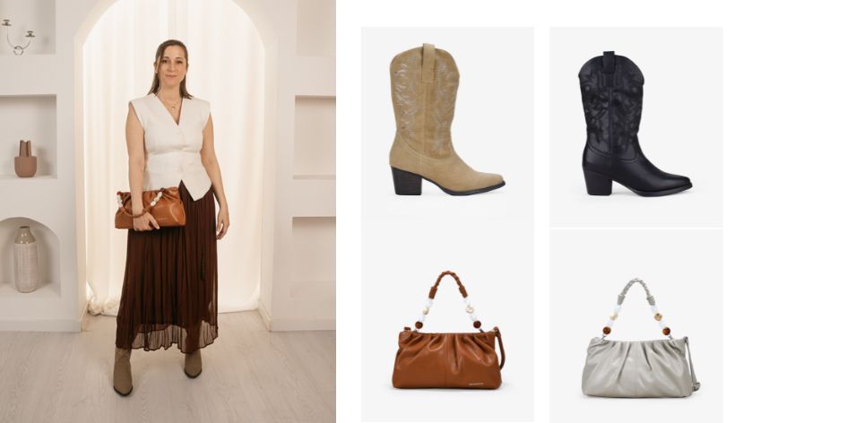 Botas cowboy mujer
