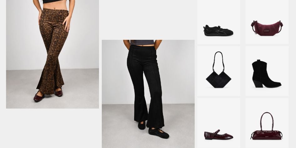 Pantalones acampanados