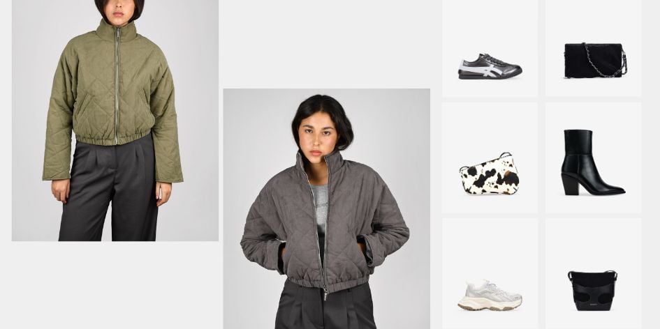 Chaqueta bomber mujer