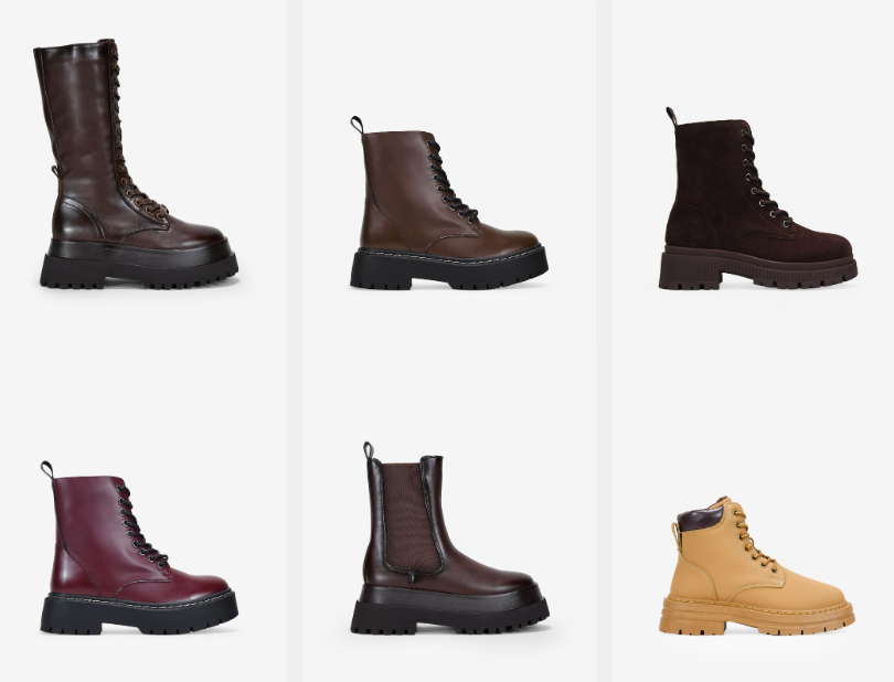 Botas militares mujer